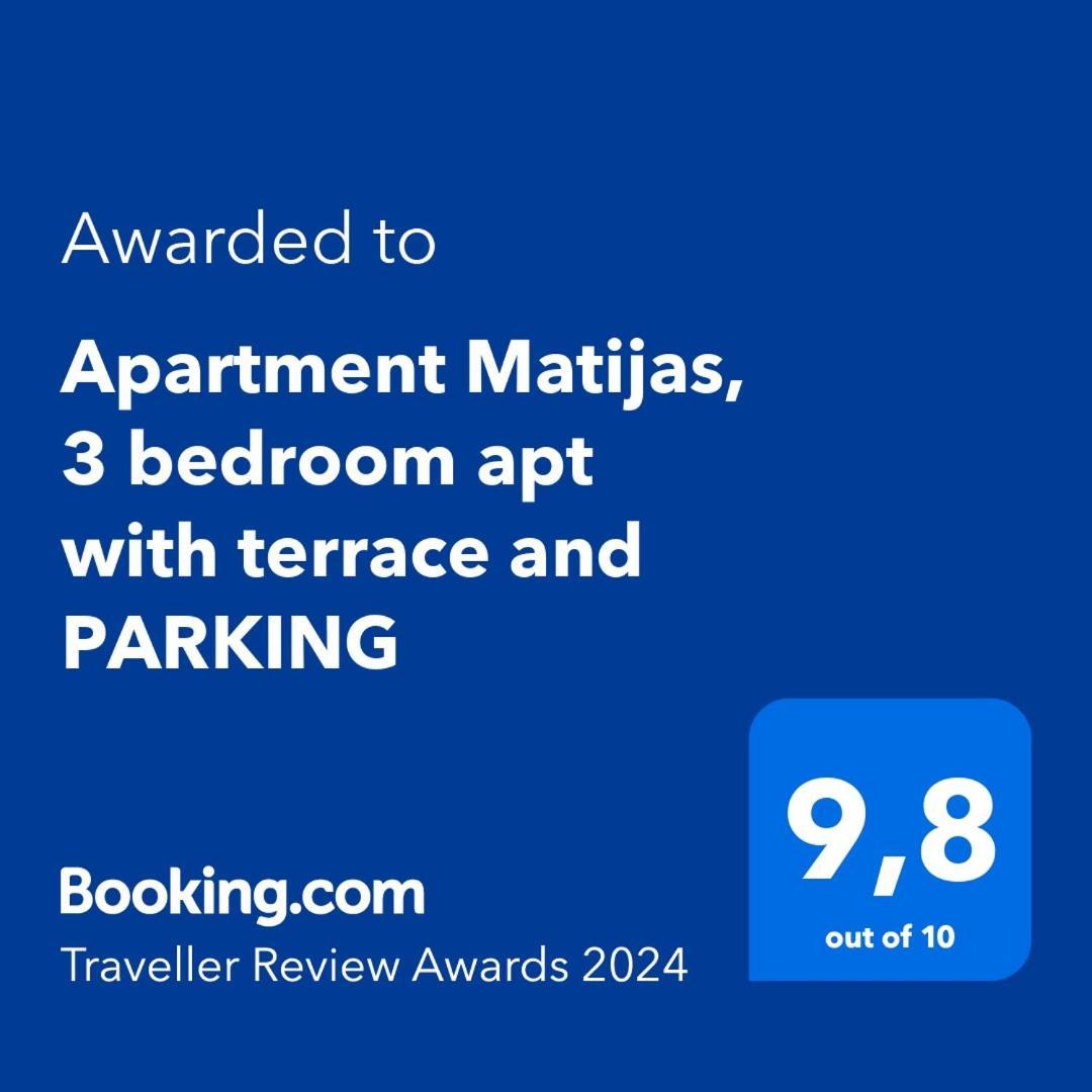 Matijas, 3 Bedroom With Terrace And Parking Appartement
